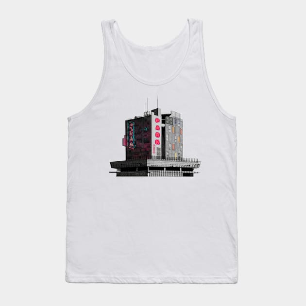 Dystopia 1 Tank Top by bertmango